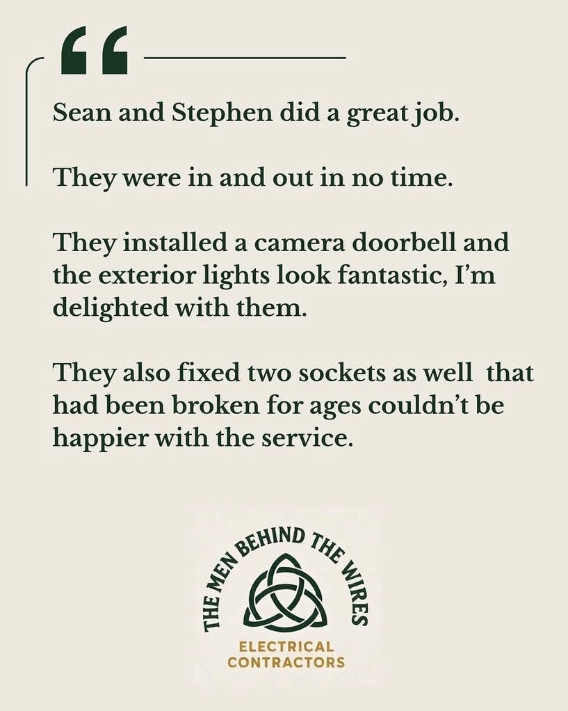 Customer review for Sean and Stephen - The Men Behind The Wires